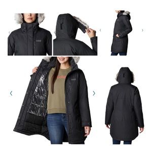 Women's Columbia Suttle Mountain Faux-Fur Hood Insulated Coat